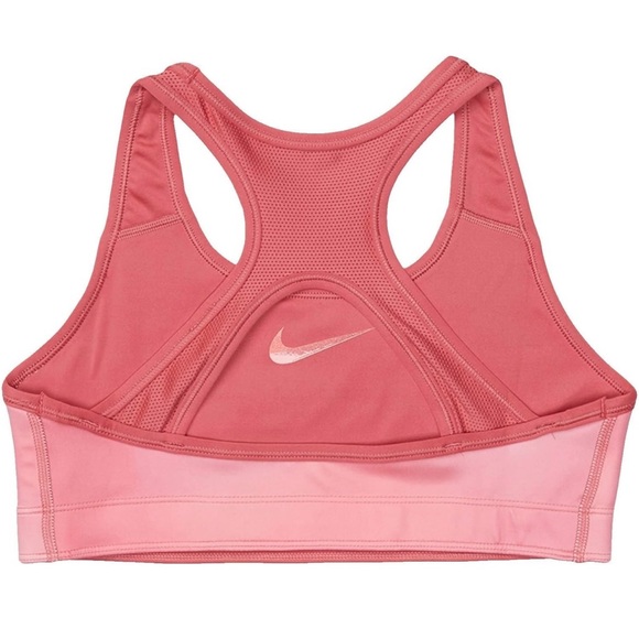 Nike Girl's Swoosh Print Reversible Training Bra Size XL (18-20) - Picture 3 of 10